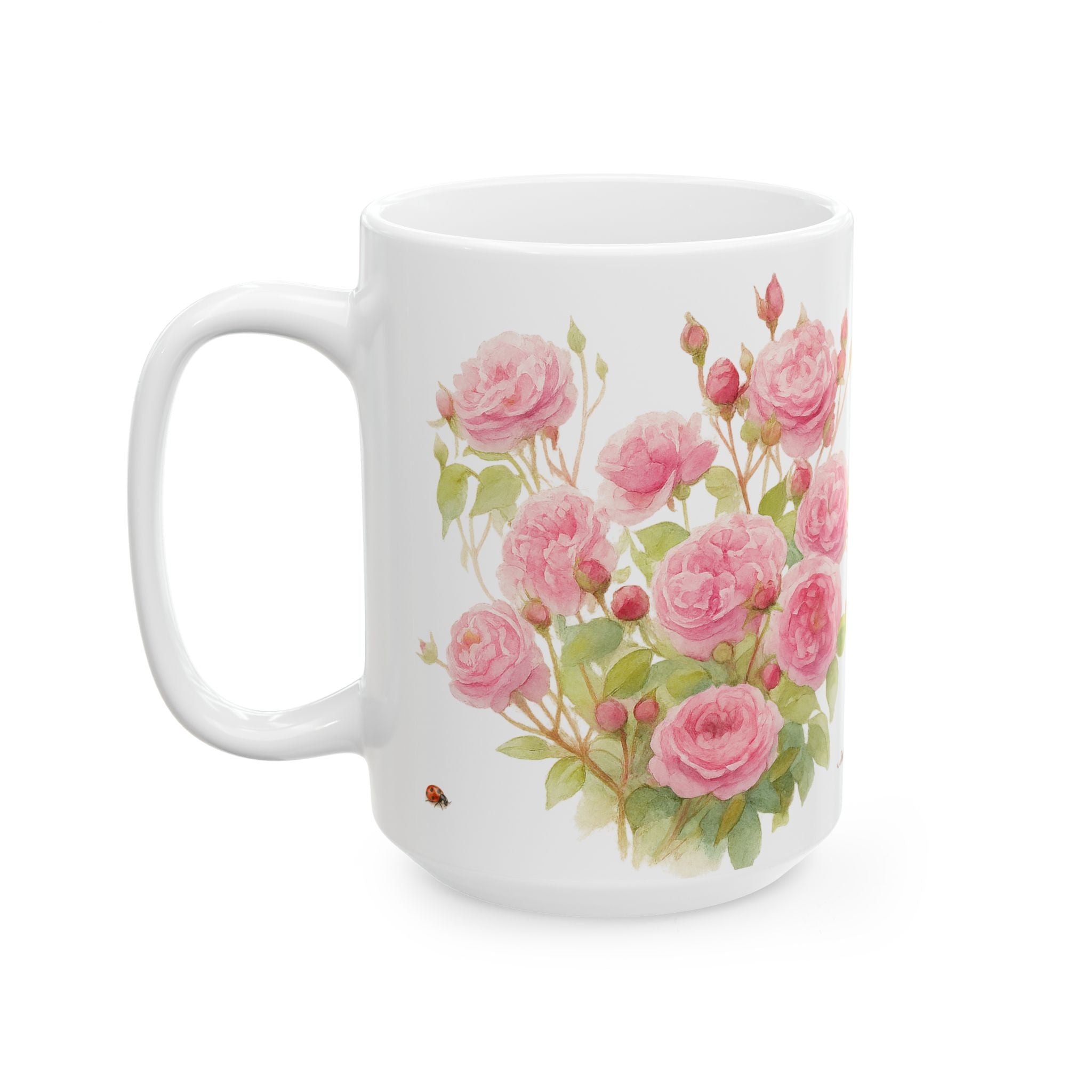Garden Roses Ceramic Mug