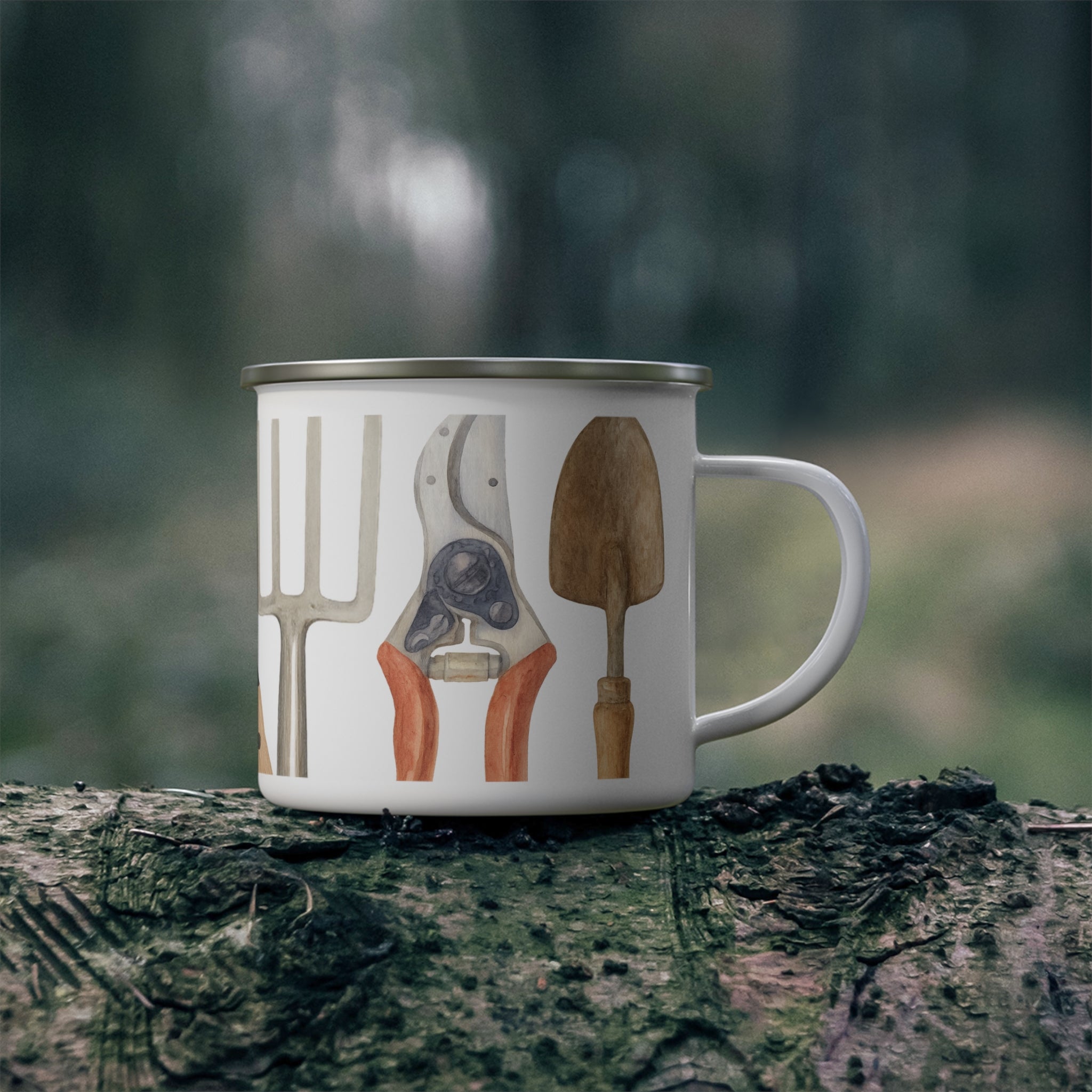 Flower Farmer’s Toolkit Enamel Mug