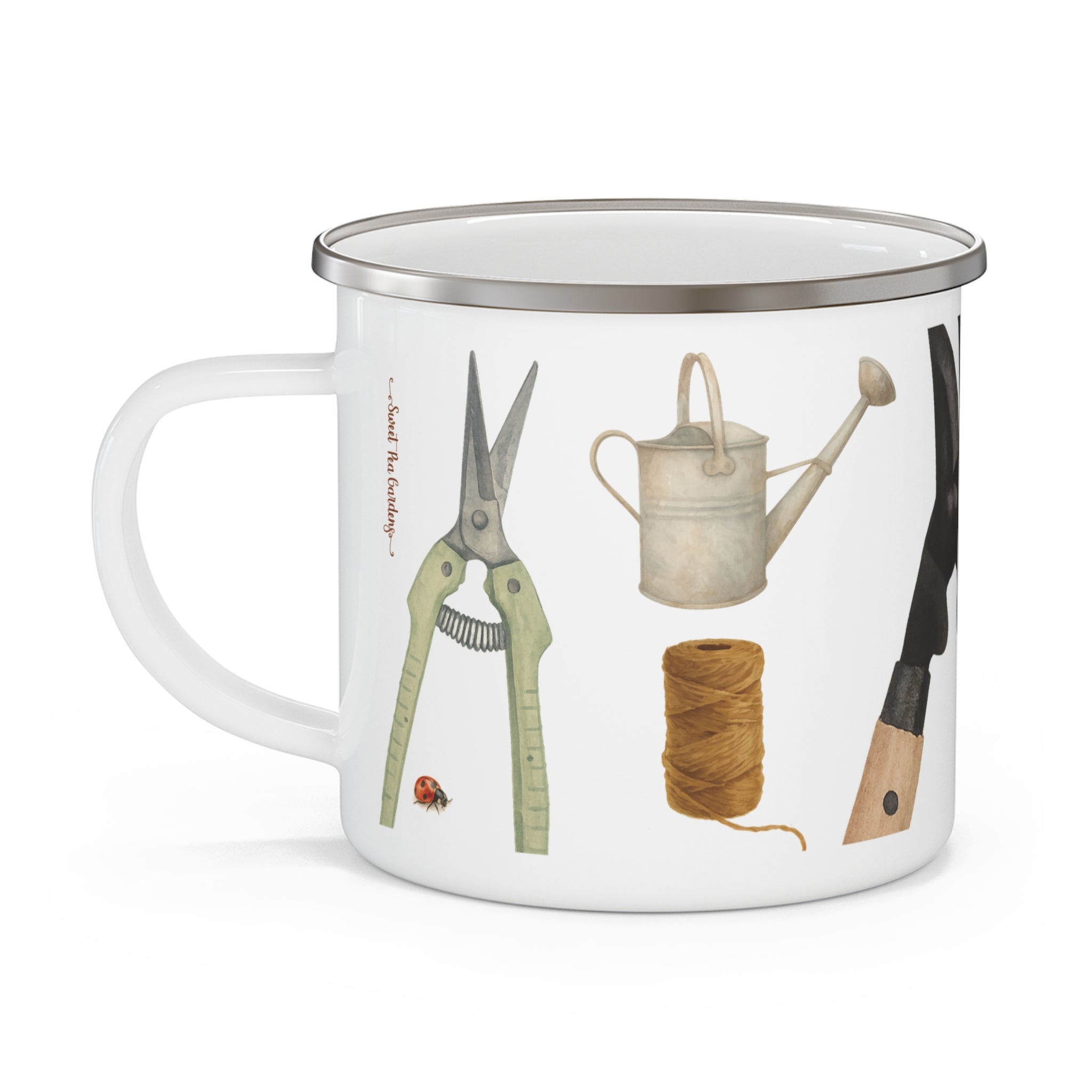 Flower Farmer’s Toolkit Enamel Mug