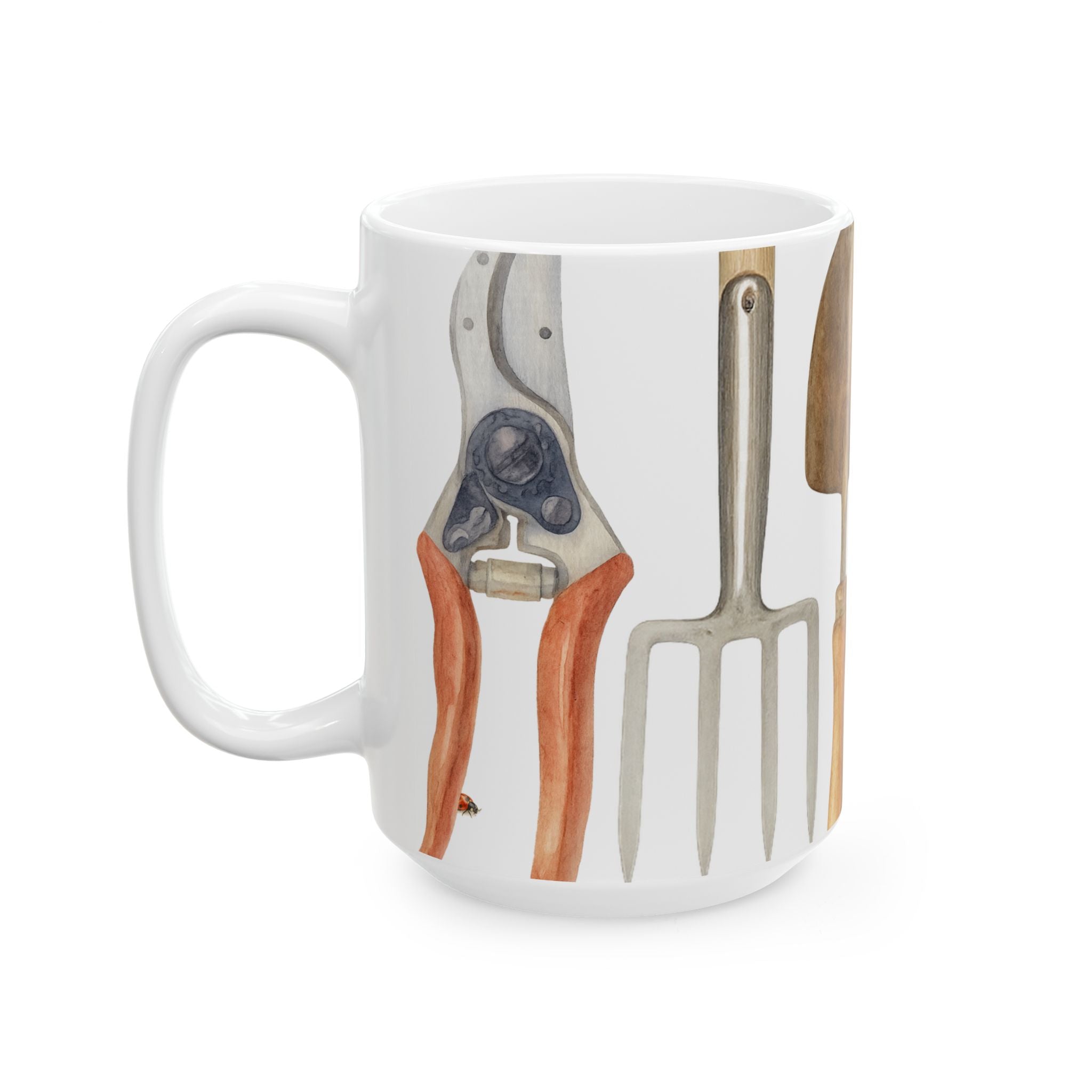 Gardeners Tools Ceramic Mug