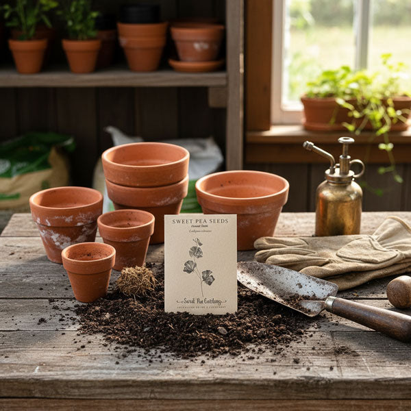 Sweet Pea Masterclass: Grow Sweet Peas from Seed to First Bloom