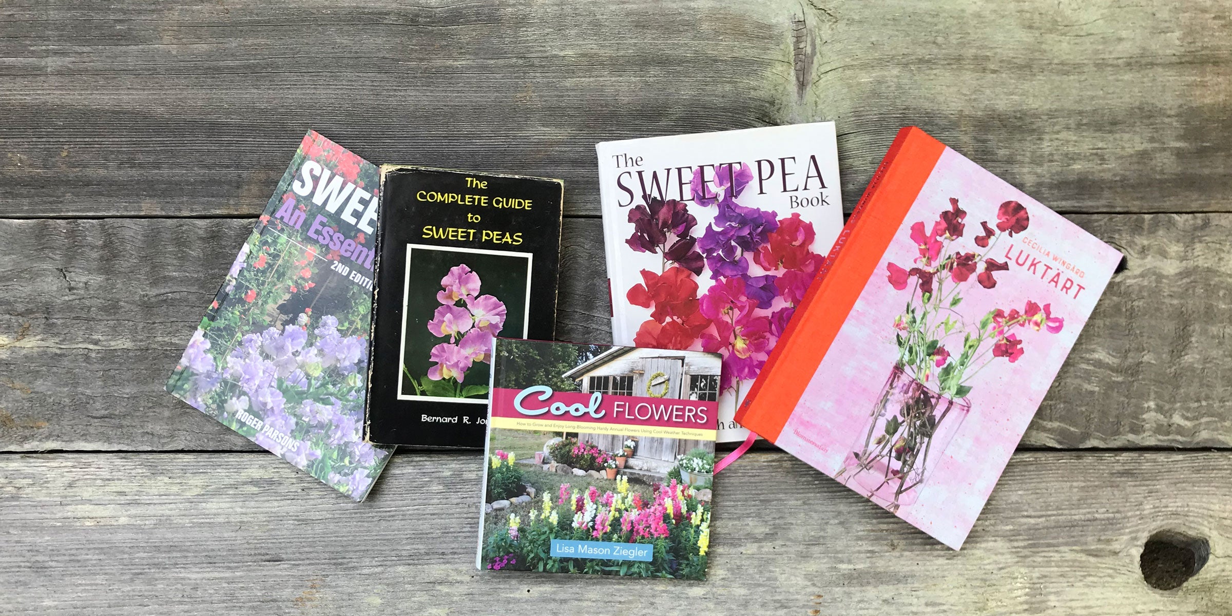 My Five Favorite Sweet Pea Books